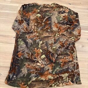 Brent's Sz L  camo long sleeve shirt #hunting #camouflage